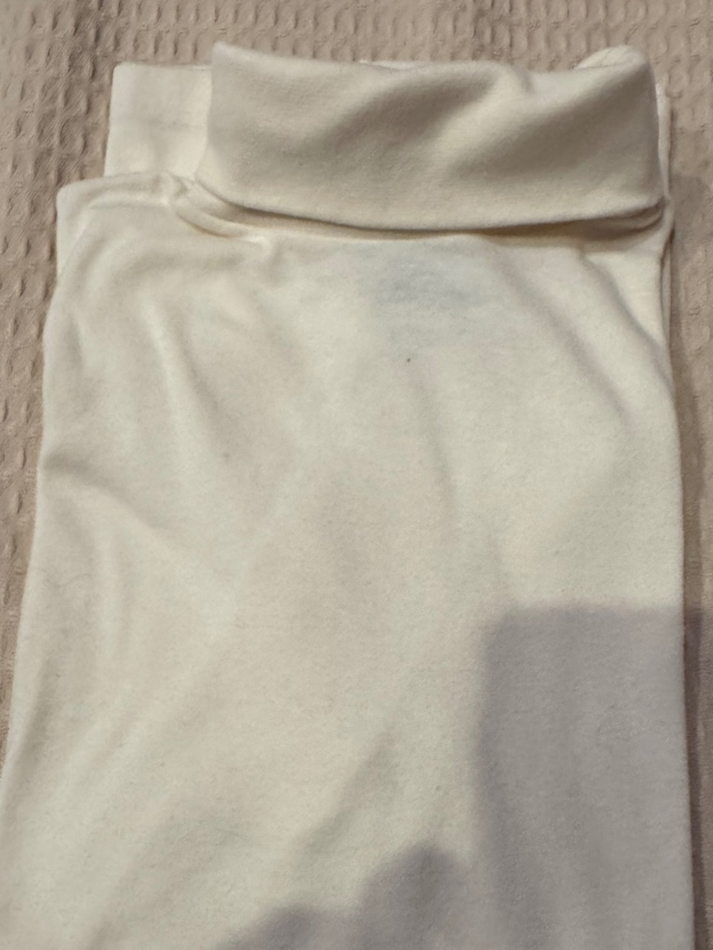 Ladies turtleneck, L, cream/off white